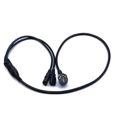 China Consumer electronics top selling high quality european standard one-in-two power cord for s9 s9i s9j s9k s9se l3+ for sale