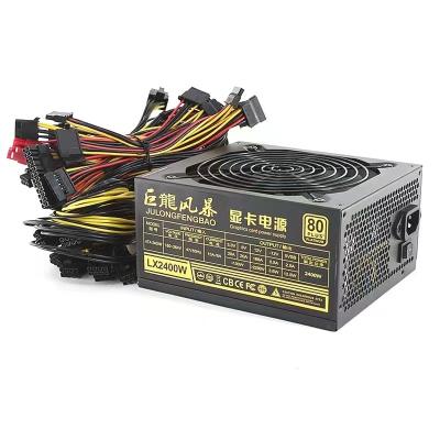 China ATX Desktop Power Supply 1800W 2000W 2400W 2600W 2800W 3000W for PSU 8 GPU for CPU motherboard GPU for sale