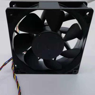 China Industrial equipment dc 120*120*38mm 12cm 12038 2.7a 12v fan with high RPM temperature controlled exhaust axial fan for sale