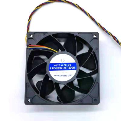 China Industrial equipment dc fan 120x120x38mm RZ12308H12B-6 12V 24V 48Vmotor computer waterproof heatsink 12038 for sale