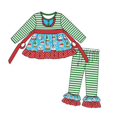 China Quick drying 2022 set autumn christmas set christmas dress girls christmas style for sale