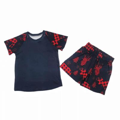 China Suit Kids Set 2022 New Boys Summer Style Christmas Simple Clothing for sale