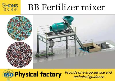 China 1.2g/Cm3 Compound Fertilizer Processing Line 50Hz Moisture Content≤2% for sale