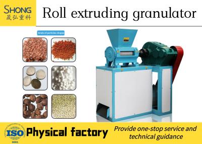 China Double Roller Extrusion Granulating Machine , Fertilizer Equipment For NPK for sale