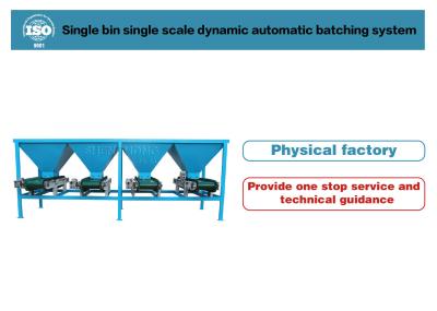 China Compound Fertilizer Ingredients Equipment with Load Cell Weighing System and ±0.5% Accuracy for sale