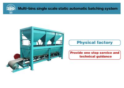 China PLC Fully Automatic Batching System With Power Supply 50Hz 60Hz  10 T/h for sale