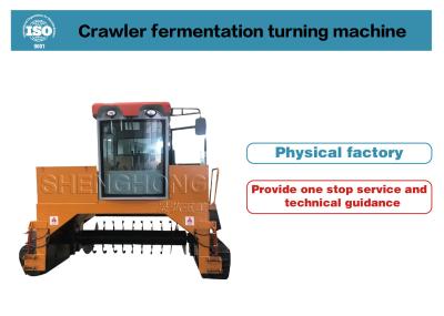 China Livestock And Poultry Waste Fermentation Treatment Equipped With Diesel Engine Fermentation Tipping Car for sale