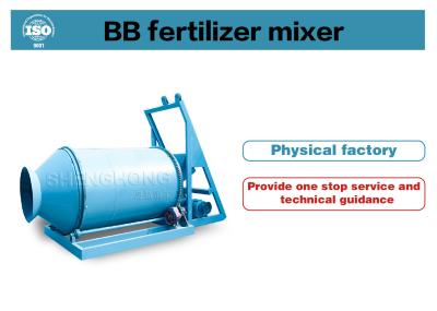 China Multiple material fertilizer batch mixing concrete soil mixer fertilizer production BB fertilizer mixer for sale