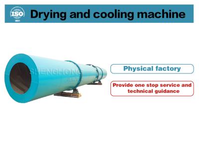 China 2-5 Inclination And 50-600℃ Temperature Rotary Drum Dryer Designed With Carbon Steel / Stainless Steel for sale