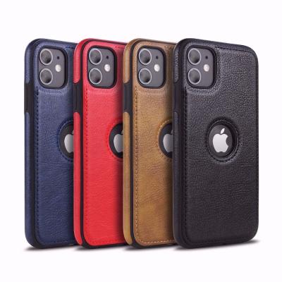 China Anti-fall Phone Case Car Line Stitching PU Leather Soft Cell Phone Cover Luxury Cell Phone Case for sale