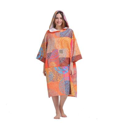 China Wholesale Amazon Design Fashion Summer Poncho Towel Surf Of Best Selling Poncho Compressed Towel New for sale