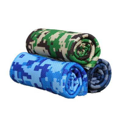 China Summer Sports Towel Camouflage Sports Towel QUICK DRY Top Selling Quick Dry Microfiber Sports Yoga Towel Direct Wholesale Low Price for sale