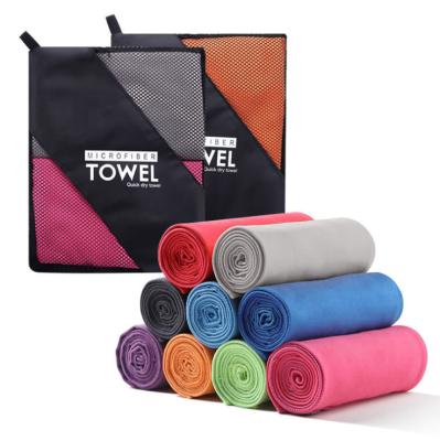 China Microfiber Compressed Towel Kutto Travel and Ultra Compact Beach Towel Quick Drying Perfect and Super Absorbent Sports for sale