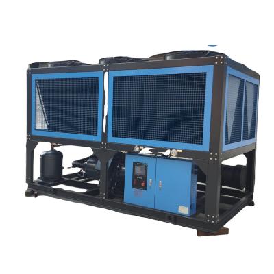 China Hotels 100T Screw Air Cooled Reactor Water Chiller for sale