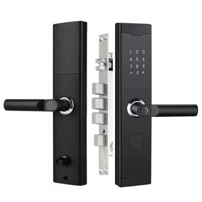 China Cerradura de puerta elegante del Smart Home de la cerradura de la contraseña de la cerradura de puerta de la huella dactilar de la mirada furtiva anti en venta