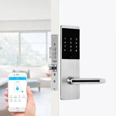 China Security Bluetooth Smart Keypad Door Lock TTlock App Door Lock for Apartment Home Office for sale