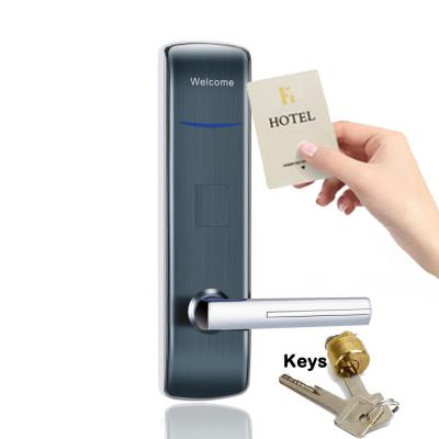 China Zinc Alloy RFID Hotel Smart Door Locks 13.56MHz Wifi Entry Door Lock for sale