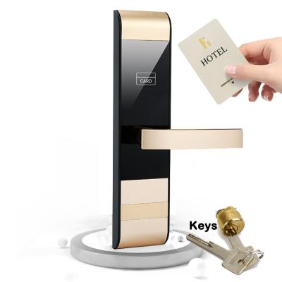 China Keyless Digital Türschloss-automatischer Griff 13.56MHz S50 zu verkaufen