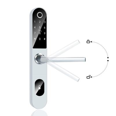 China Easloc BLE Smart Fingerprint Door Lock Keyless Aluminium Alloy for sale