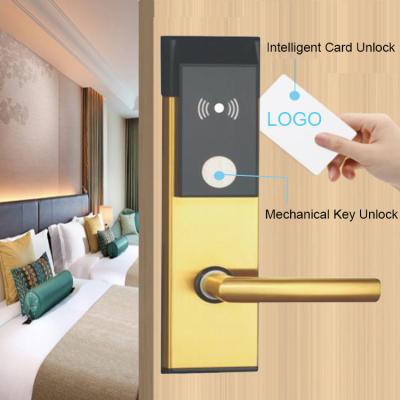 China Stainless Steel Smart Door Lock System Hotel Electronic Locks for Hotel Room for sale