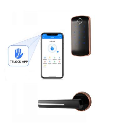 China Van het de Deurslot van het veiligheidswachtwoord Slimme Slot van Keyless het Digitale met TT APP Te koop