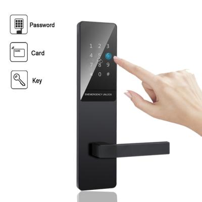 China RFID Commercial Rfid Door Lock System Cerradura Smart Lock For Wooden Door for sale