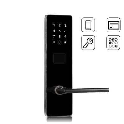 China Security Code Door Handle Digital App Controlled Smart Password Door Lock For Home for sale