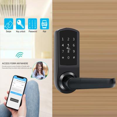 China Stainless Steel Deadbolt Mortise Apartment Smart Door Lock with Password TTlock app for sale