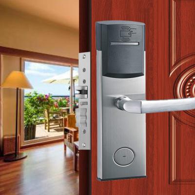 China FCC Digital Card Door Lock 4x AA Electronic Card Door Lock System for sale