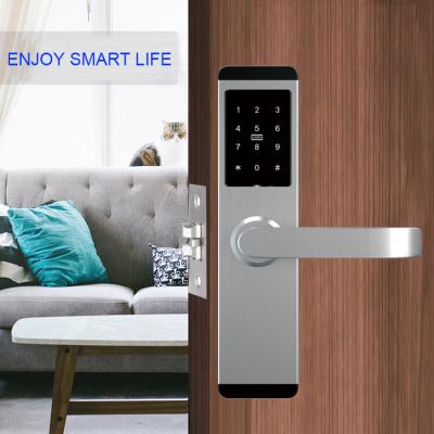 China TTlock Keyless Smart Keypad Door Lock 6V AAA For Office Airbnb for sale