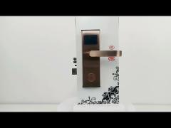 ANSI SS Magnetic Card Door Lock Hotel Smart Fireproof Waterproof