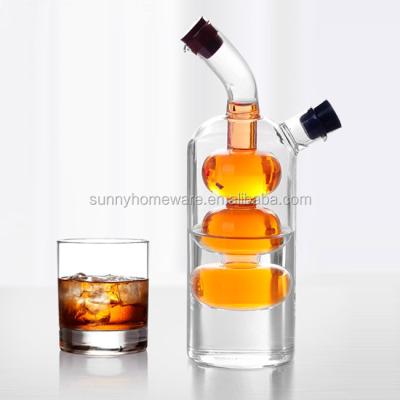 China Viable Vinegar Viable High Quality Hand Made Bottle Oil /pyrex Glass Vinegar Bottle for sale