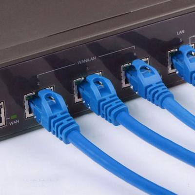 China Telecom Communication High Quality Ethernet Network Cable CAT6 Network Patch Tie Fiber Patch Cord For Computer for sale