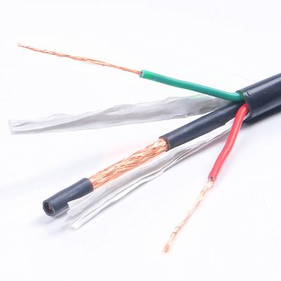 China Telecom Communication Wholesales HD Video Surveillance Cable RG59 Composite Power Network Integrated Cable Coaxial Cable for sale