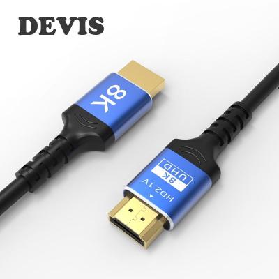 China Wholesale 2.0V COMPUTER HDTV Cable Aluminum Alloy 8K HDTV Cable Set Top Box Computer HD TV Cable for sale