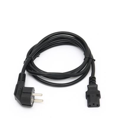 China Home appliance factory direct sales AC power cord extension cord European standard cable for sale