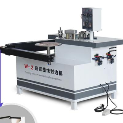 China Building Material Shops cabinet curve edge banding special-shaped woodworking folding arm edge banding machine 1 - 9 sets for sale