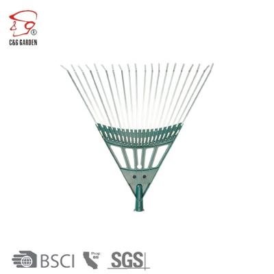 China Steel Garden Rake 20 Tooth Spring Grass Rake RK20-101 for sale