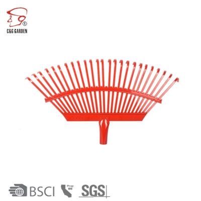 China 25 Garden Rake Green Color Garden Tine Rake Golf Tool for sale