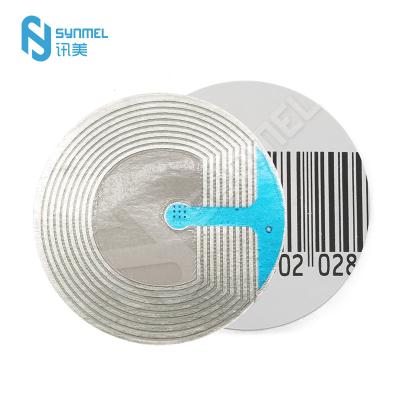 China Synmel EAS High Sensitivity Anti Theft RF 8.2mhz Keypad ID Security Barcode Sticker Tags For Cosmetic Store RF Security System for sale