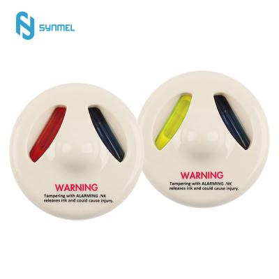 China High Cost-Performance EAS Hign High Quality AM RF Security Sensor Sensitive Ink Tag Magnetic Saucer Ink Hard Tag With Big Size Pin For Garment Shop for sale