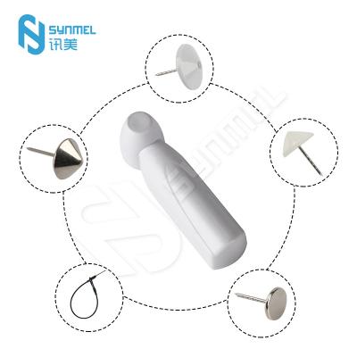 China Synmel Mini Pencil AM 58Khz EAS Security Reusable Magnetic Goods Hard Tag/Alarm Tag With Pin For Clothing Store Anti Theft for sale