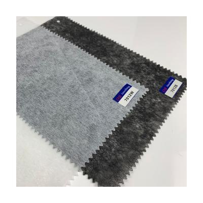 China Wholesale Microfiber Fusible Nonwoven Leather Garment Interlining Accessories for sale