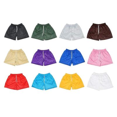 China Custom Anti-Wrinkle Basketball Shorts Simply Design Mesh Shorts Men's Track Breathable Summer Designer Double Layer Training Cargo Shorts for sale