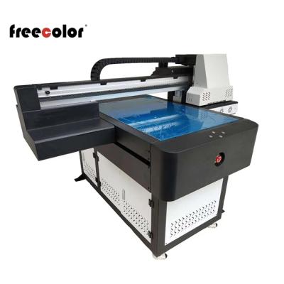 China High Quality 69*90 Glass UV Led Flatbed Printer With Varnish White And Color for sale