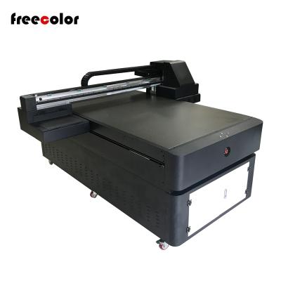 China Paper 3D Printer Emboss Effect 100x150cm Printing Size 3 Heads UV Flatbed Printer With Varnish Printing for sale