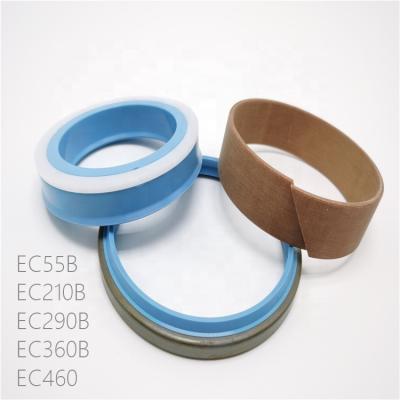 China Excavator for VOLVO EC55B EC210B EC290B EC360B EC460 Excavator Track Adjuster Gasket Kit Tensioner Cylinder Seal Kit Chain Adjuster Kit for sale