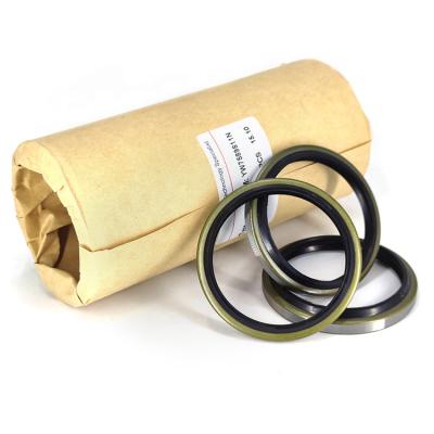 China Oil Resistor Black NBR Oil Resistor Dust Wiper And Metal Seal Dustproof Mechanical Seal To Apply For DKB/DKBI 75 - 89 - 8/11 for sale