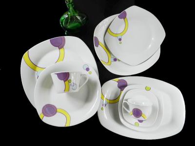 China china cheap price 20piece decal ceramic dinnerware sets from GUANGXI manufacturer &factory for sale