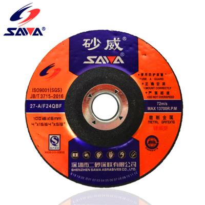 China 100x6x16mm cutting 4inch grinding wheel aluminum crankshaft abrasive wheel price en12413 for sale